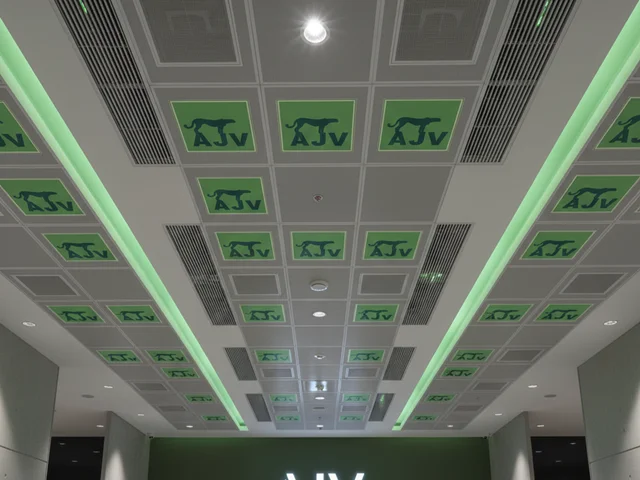 سیستم مدولار در سقفهای آلومینیومی AJV