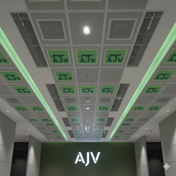 سیستم مدولار در سقفهای آلومینیومی AJV