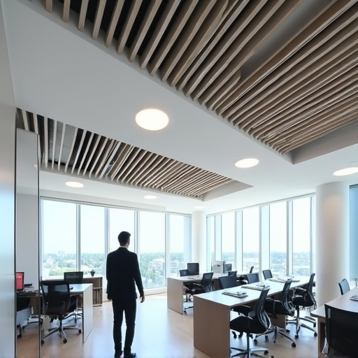 معرفی سقف کاذب لوور آلومینیومی AJV و انواع آن