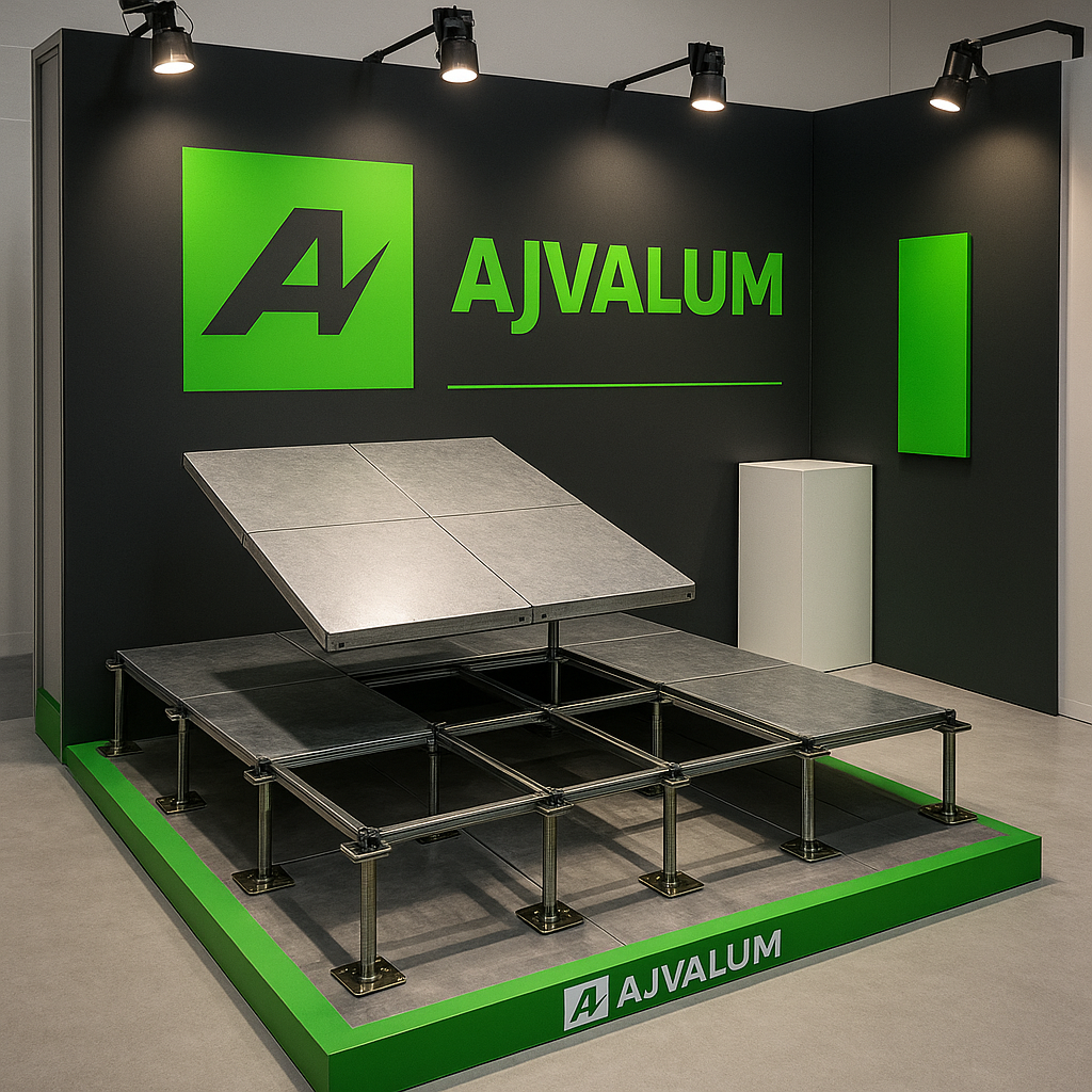 خرید و قیمت کف کاذب فولادی با روکش HPL