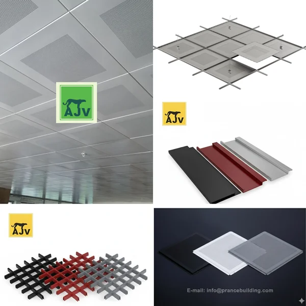 راهنمای انتخاب سقف کاذب آلومینیومی AJV
