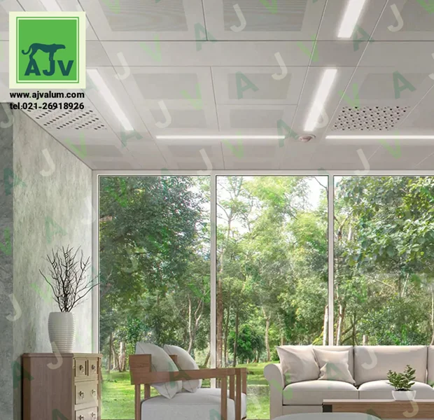 ویژگی سقف کاذب تایل آلومینیومی ای جی وی
