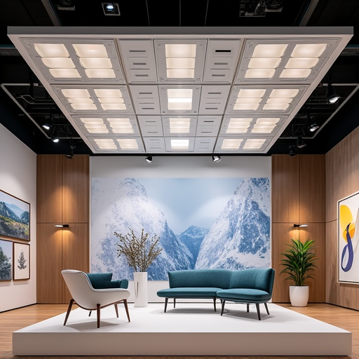 قیمت تایل آلومینیومی 60 در 60 AJV  سقف کاذب مدل فلت وسط پانچ