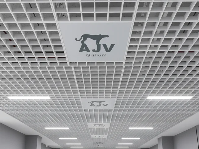 مقایسه تخصصی سقف های آلومینیومی گریلیوم ۹ ۱۶ و ۳۶ چشمه AJ - انتخاب هوشمندانه برای  هر فضا