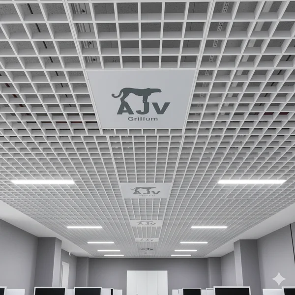 مقایسه تخصصی سقف های آلومینیومی گریلیوم ۹ ۱۶ و ۳۶ چشمه AJ - انتخاب هوشمندانه برای  هر فضا