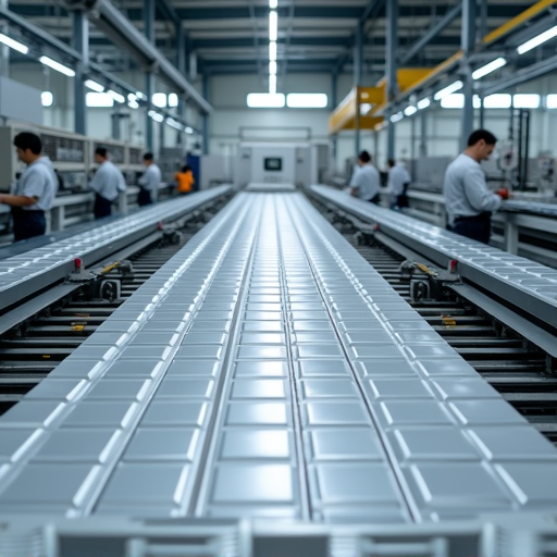 فرآیند تولید تایل آلومینیومی AJV سقف کاذب در کارخانه؟