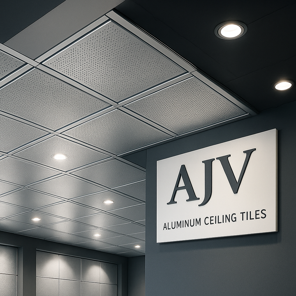 تعرفه انواع سقف کاذب با تایل تمام آلومینیومی