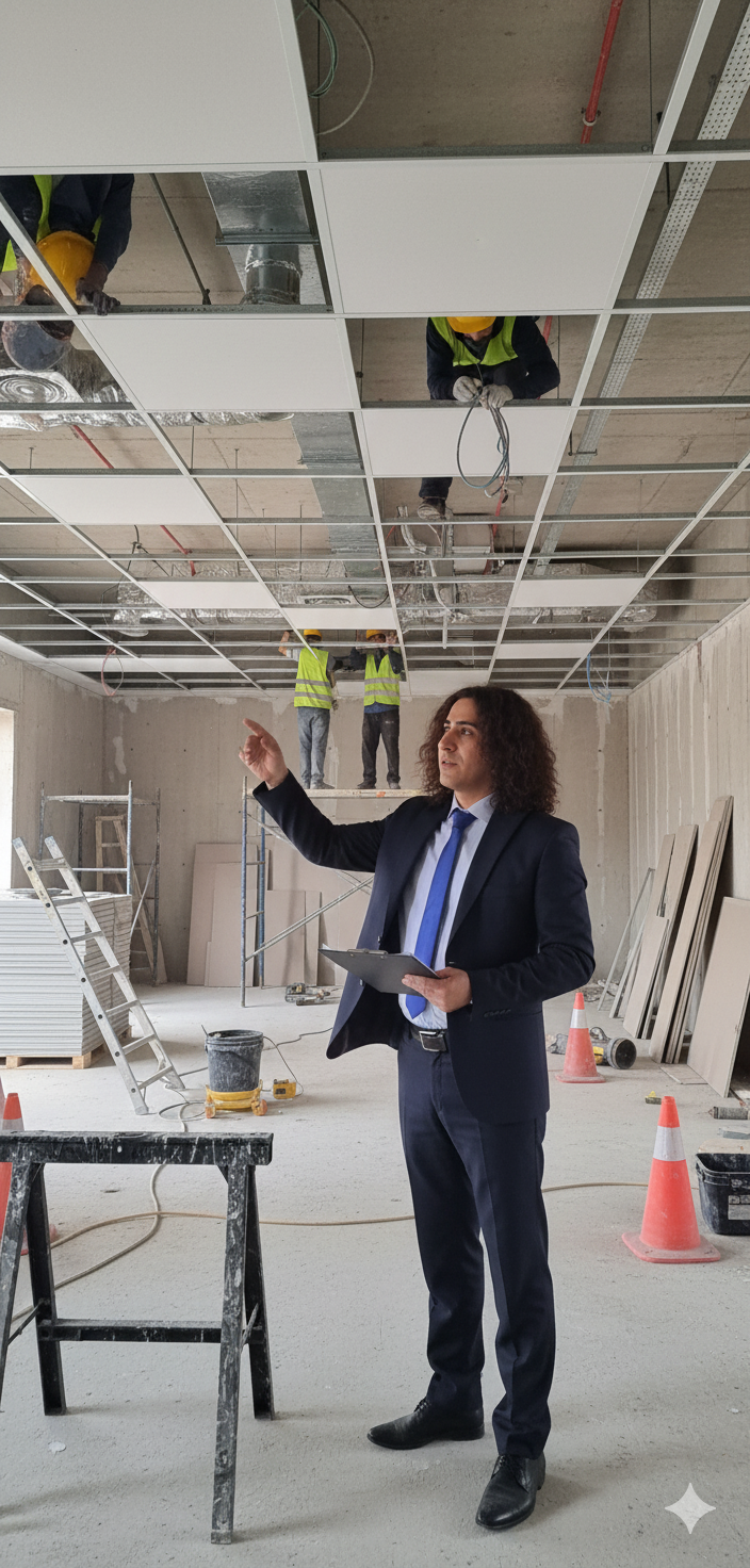 تفکر صنعتی سید رضا حسینی؛ از مهندسی تا خلق سقف‌های آلومینیومی AJV